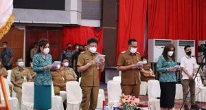 Pemkot Manado Gelar Ibadah Perdana, Andrei Angouw: Kerja Adalah Ibadah