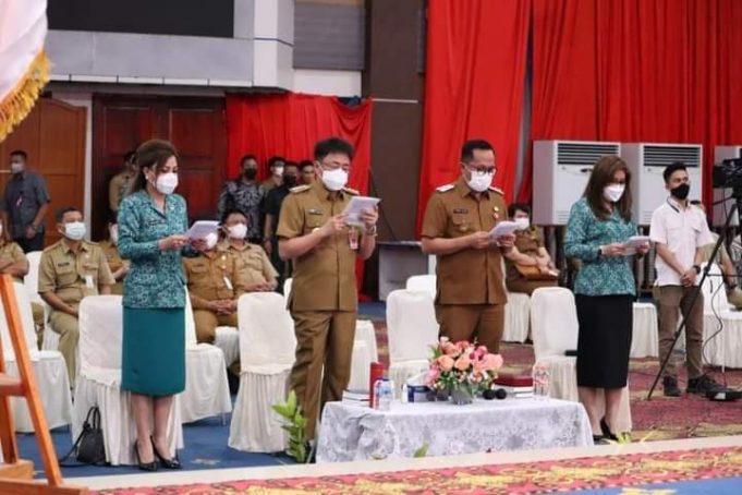 Pemkot Manado Gelar Ibadah Perdana, Andrei Angouw: Kerja Adalah Ibadah
