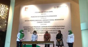 Pemkab Minahasa Kembali Jalin Kerjasama Dengan BPJS Kesehatan