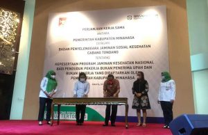 Pemkab Minahasa Kembali Jalin Kerjasama Dengan BPJS Kesehatan