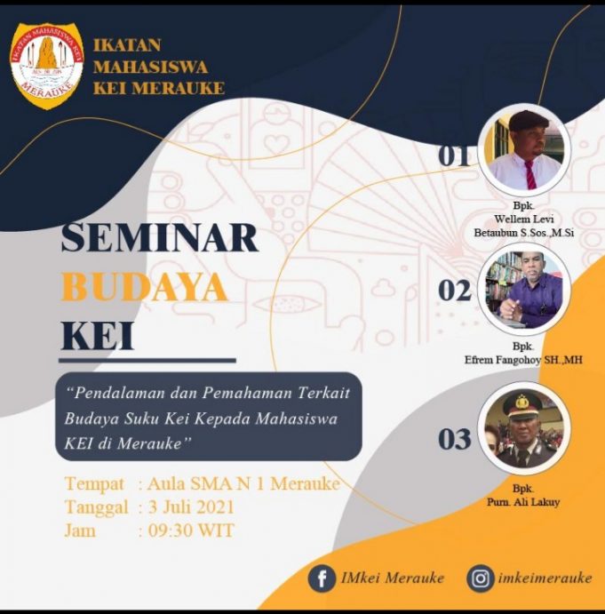 IMKEI Merauke Selenggarakan Seminar Budaya dan LKK
