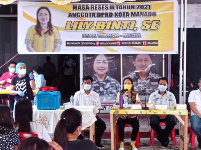 Reses II 2021 di Pondol, Lily Binti Juga Sediakan Vaksinasi Gratis