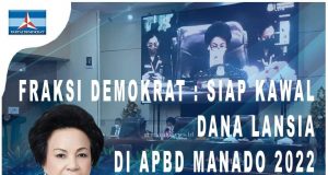 Fraksi Demokrat DPRD Manado Siap Kawal Dana Lansia di APBD 2022