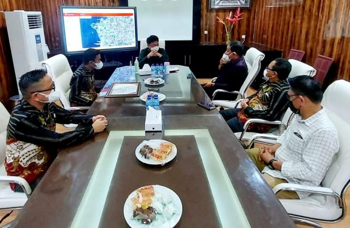 Bawaslu Temui Wali Kota Manado Sampaikan Agenda Kesiapan Pemilu Serentak 2024
