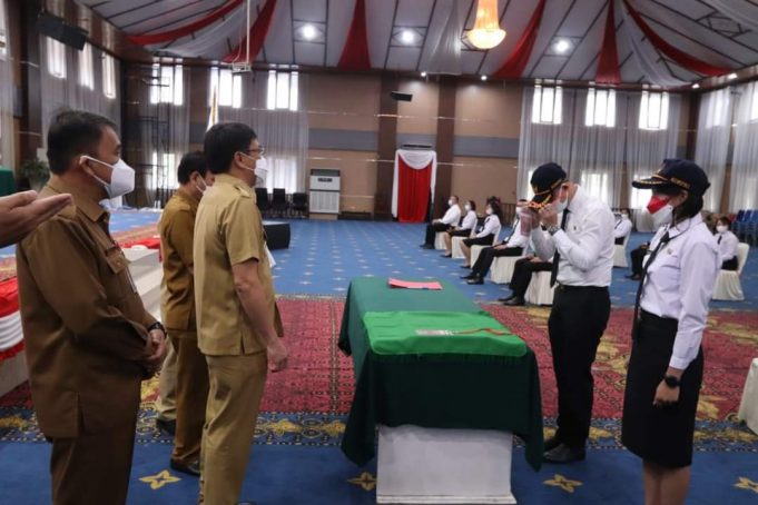 Buka Latsar CPNS Kota Manado 2021, Andrei Angouw: Jangan Salahgunakan Wewenang