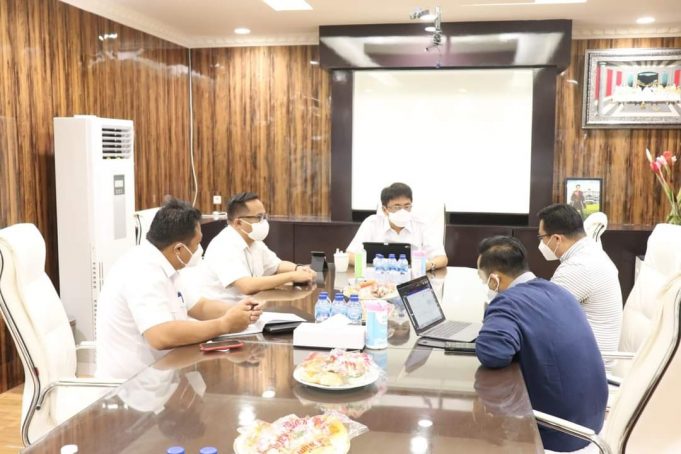 Wali Kota dan Wakil Wali Kota Manado Rapat Teknis Dengan PLN