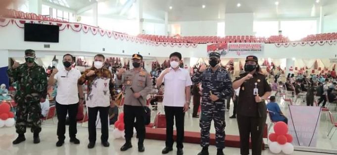 Target 270 Ribu Warga Manado Divaksin, Wali Kota Dukung Program Vaksinasi Berbagai Elemen