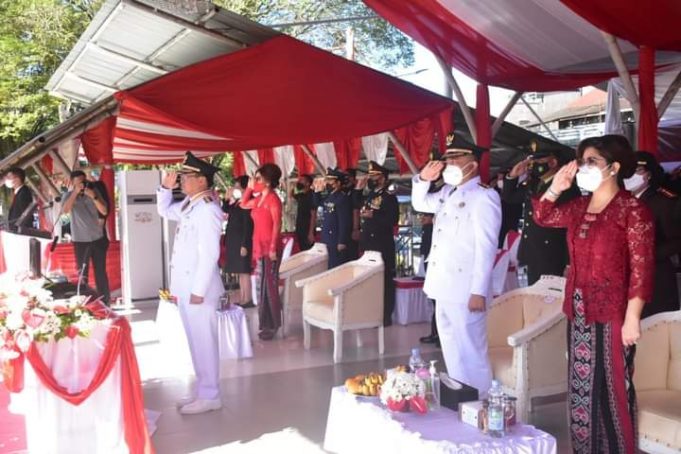 Wali Kota Manado Jadi Irup Upacara HUT RI ke-76