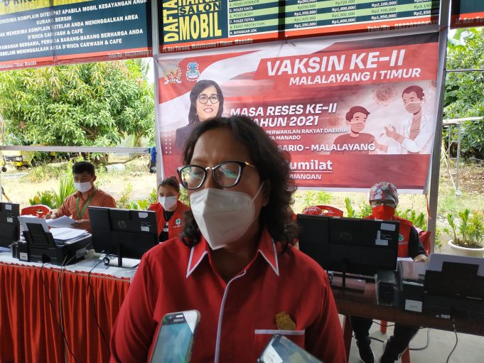 Jaring Asmara Di Malsatim, Jean Sumilat Juga Gelar Vaksinasi Gratis