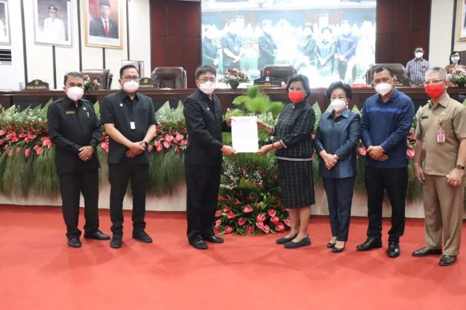 Pemkot dan DPRD Manado Sepakati KUA PPAS APBD 2022 Untuk Dibahas