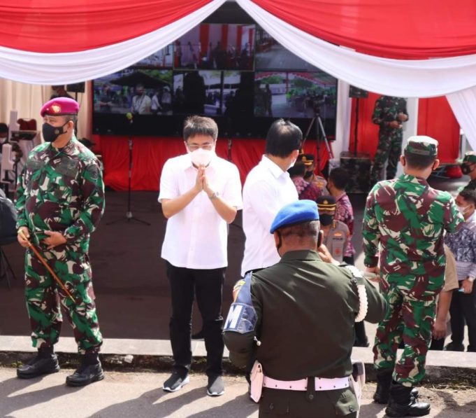 Wali Kota Manado Hadiri Kegiatan ‘Serbuan Vaksinasi’