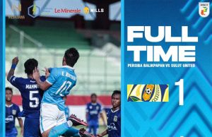 Sempat Unggul, Sulut United Harus Berbagi Poin Dengan Persiba Balikpapan