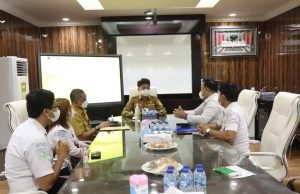 BMKG Maritim Bitung Sampaikan Kegiatan SLCN Kepada Wali Kota Manado
