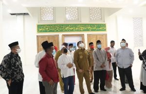 Wali Kota Manado Terpukau Keindahan Masjid Agung Awwal Fathul Mubien