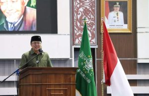 Hadiri Pelantikan Pengurus Cabang NU, Wali Kota Pesan Mari Bangun Kota Manado Maju Dan Sejahtera