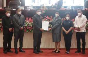 DPRD Manado Gelar Rapat Paripurna Pembicaraan Tingkat II RAPBD 2022
