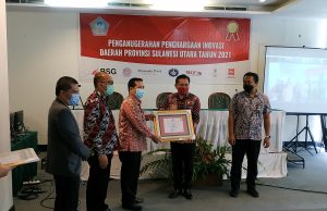 Badan Kesbangpol Sulut Raih Juara 1 Dalam Penghargaan Inovasi Daerah