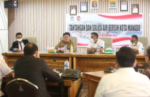 Wali Kota Manado Ungkap Persoalan Ketersediaan Air Bersih Di Manado