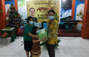 Perayaan Natal Nasional 2021, Jerry Sambuaga Laksanakan Aksi Sosial Di Sejumlah Lokasi di Manado