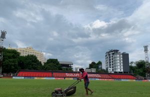 Persiapan Verifikasi Lokasi Liga 2, Stadion Klabat Disterilkan Sementara