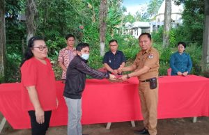 Pemerintah Kecamatan Molbar Gelar Serah Terima Administrasi Penjabat Hukum Tua Tondei Satu