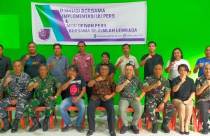 AJI Manado Gelar Diskusi Implementasi UU Pers Bersama TNI-Polri dan Lembaga Negara