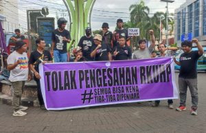 Aliansi Masyarakat Sipil Sulut Tuntut KUHP Dicabut