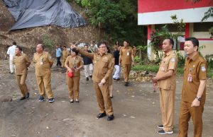 Wali Kota Manado Kunjungi Dua Sekolah Terdampak Banjir