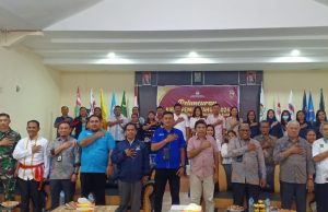 KPU Talaud Gelar Nobar Peluncuran Kirab Pemilu 2024