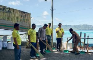 Pemkab Talaud Gelar HPSN, Sekda Kamagi Apresiasi Petugas Kebersihan