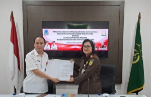 Tingkatkan PAD, Bapenda Teken PKS Dengan Kejari Manado