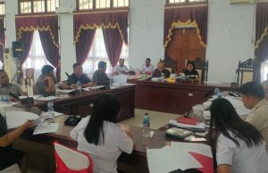 Bapemperda, Komisi 1 DPRD, dan Pemkab Talaud Gelar Rapat Bersama Bahas 3 Ranperda