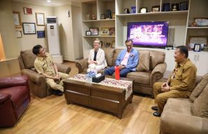 Wali Kota Manado Terima Kunjungan Dubes Polandia dan Bertukar Informasi