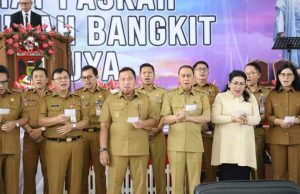 Pemkab Minahasa Gelar Apel Kerja Awal Bulan April dan Ibadah Oikumene