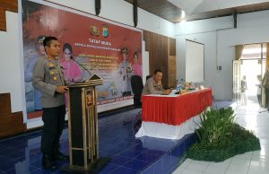 Tatap Muka dan Laporan Situasi Pejabat Lama dan Baru Kapolres Minahasa