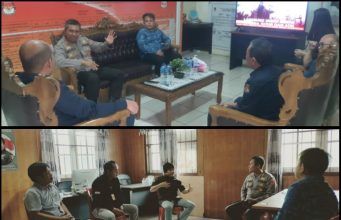 Kapolres AKBP Ketut Suryana Kunjungi KPU dan Bawaslu Minahasa