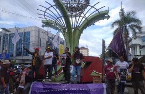 AJI Manado Gelar Aksi Damai Peringati ‘Hari Kemerdekaan Pers Sedunia 2023’