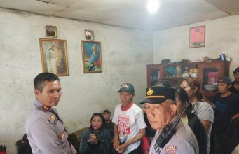 Kapolres Minahasa Sambangi Rumah Duka dan Berikan Bantuan Korban Penikaman di Sasaran