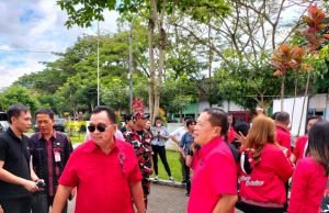 Umar Masloman Resmi Mendaftar Bacaleg dari PDI Perjuangan Minahasa