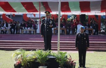 Polres Minahasa Gelar Upacara Peringati Hari Bhayangkara ke-77