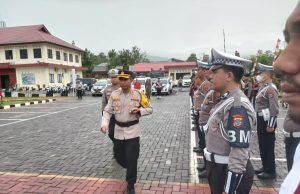 Operasi Patuh Samrat 2023 Dimulai, Polres Minahasa Laksanakan Apel Gelar Pasukan