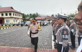 Operasi Patuh Samrat 2023 Dimulai, Polres Minahasa Laksanakan Apel Gelar Pasukan