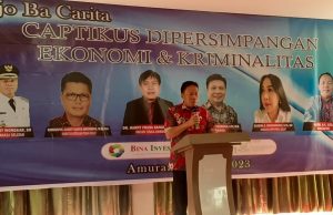 Bupati Minsel Apresiasi Penggagas Kegiatan Marijo Bacarita Captikus di Persimpangan Ekonomi dan Kriminalitas