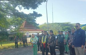 Letkol Inf Mutakbir Dampingi Pangdam XIII/Merdeka Kunker ke Wilayah Teritorial Kodim 1302/Minahasa