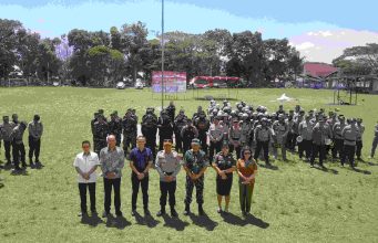Hadapi Pemilu 2024, Polres Minahasa Gelar Simulasi Sispamkota