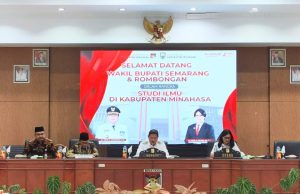 Pj Bupati Minahasa Terima Kunker Wabup Semarang