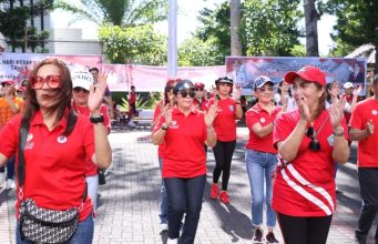 Peringati WWD, Kormi Minahasa Gelar Jalan Sehat dan Senam Pagi