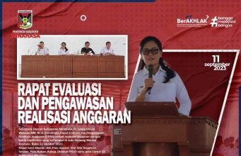 Sekda Minahasa Pimpin Rapat EPRA Realisasi Anggaran Triwulan III 2023
