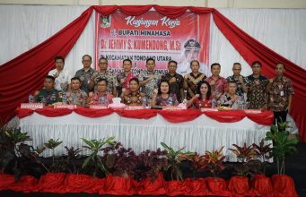 Kunjungan Ke Tondano Raya, Pj Bupati Minahasa Ajak Bersinergi Sejahterakan Masyarakat