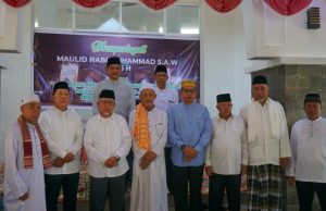 Dandim 1309/Minahasa Hadiri Peringatan Maulid Nabi Muhammad SAW 1445 H Di Masjid Al-Hikmah Sumalangka